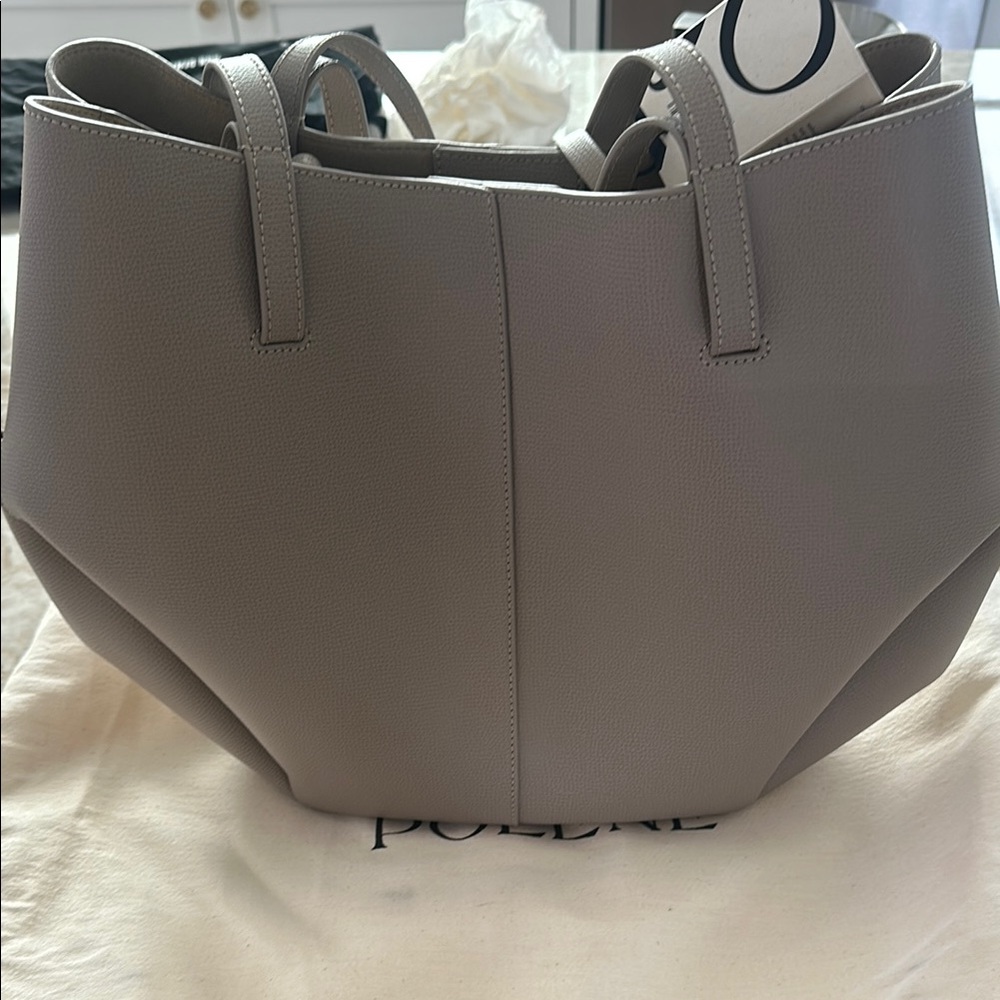 Polène Taupe Handbag
